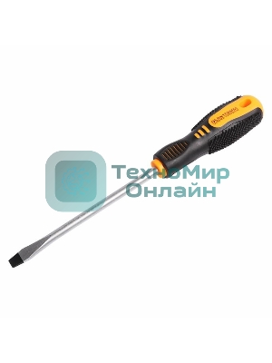 Отвертка шлицевая Rexant SL 8х150 мм, двухкомпонентная рукоятка