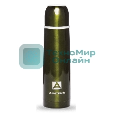 Термос Арктика 102-500 болотный, узкое горло 0,5 л классический, цветной, холод/тепло 24 ч