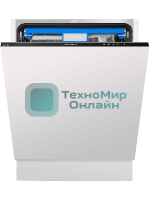 Встраиваемая посудомоечная машина Maunfeld MLP-12IM, черный, 59.8 см, 14 компл., 44 дБ, класс A++