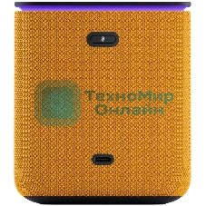 Умная колонка Яндекс Станция Миди, 24Вт, с экраном, 2 динамика, Wi-Fi, BT5.0, Zigbee, Алиса, оранжевый