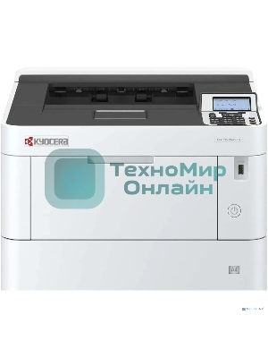 Принтер лазерный Kyocera Ecosys PA4500x (110C0Y3NL0), A4, ч/б, печ. до 45 стр/мин., 1200 x 1200 dpi, USB, RJ-45, Air Print, Mopria