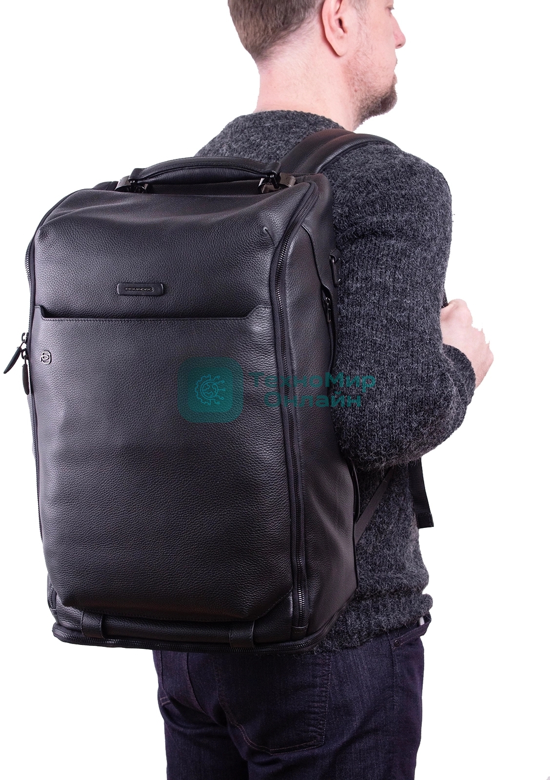 Рюкзак Piquadro Modus Special BV5993MOS/N черный кожа