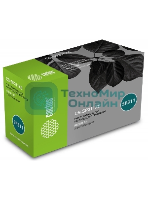 Картридж лазерный Cactus CS-SP311XE черный (6400 стр.) для Ricoh SP 311DN/311DNw/325DNw