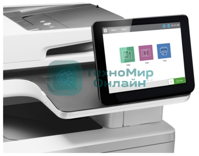 МФУ лазерное HP Color LaserJet Ent M578dn (7ZU85A), A4, цветной, печ. до 38 стр/мин., скан. до 43 стр/мин. (ч/б) 38 стр/мин. (цвет), 1200 x 1200 dpi (печать) 600x600dpi (скан.), USB, RJ-45, Air Print, Mopria