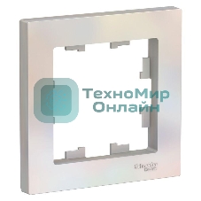 Рамка 1-м AtlasDesign жемчуг SchE ATN000401