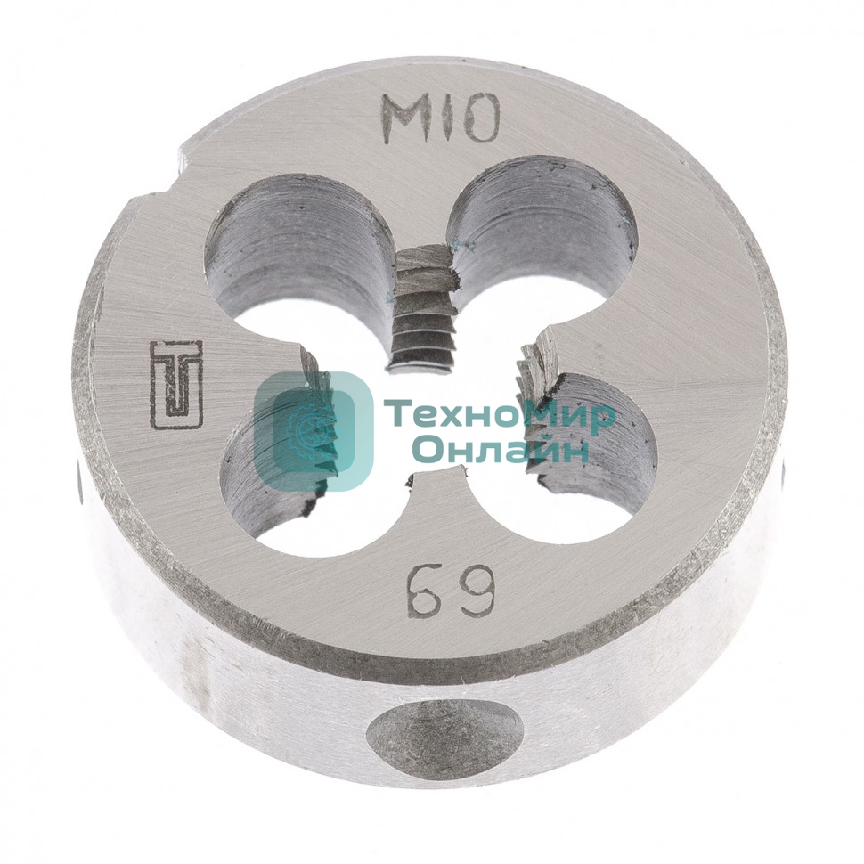 Плашка Сибртех М10x1,5 мм