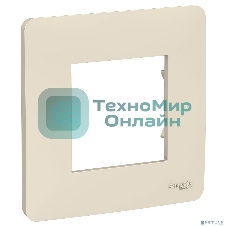 Рамка 1-м UNICA STUDIO беж. SchE NU200244