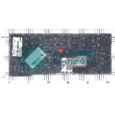 Клавиатура для ноутбука Lenovo Flex 3-11ADA05 черная