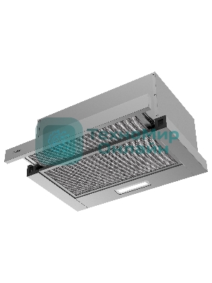 Вытяжка телескопическая Evelux TEL 50 X серый, 50 см, 710 куб. м/ч, 47 дБ