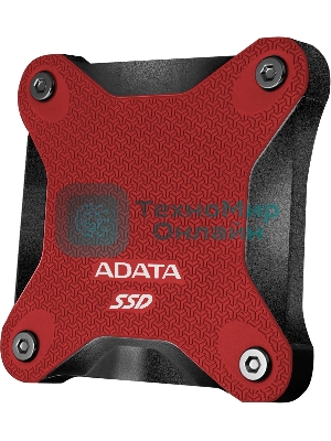 Внешний SSD ADATA SD620, 2TB, USB 3.2 Gen 2 Type-A, R/W 550/480, красный
