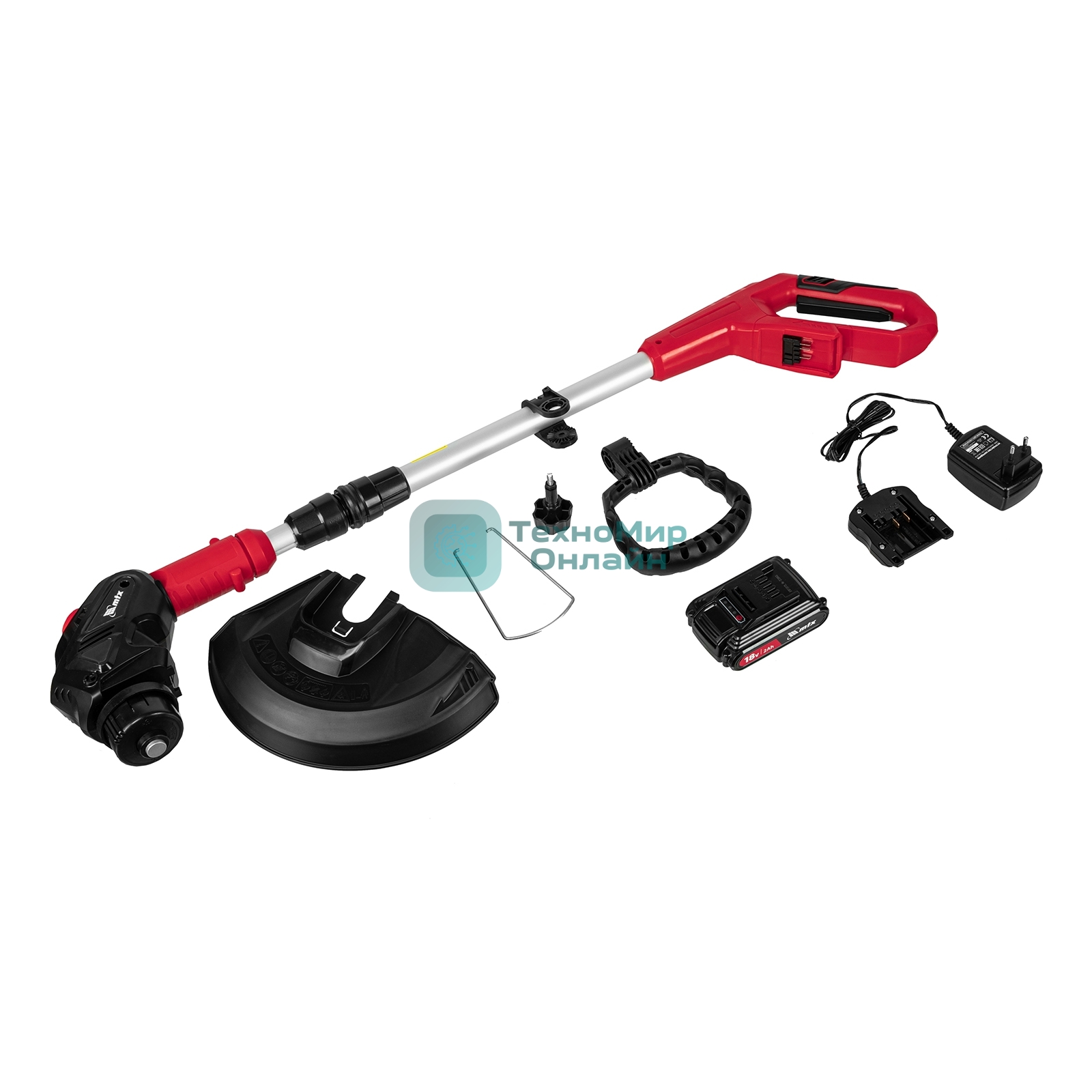 Триммер аккумуляторный MTX GT-260, Li-Ion, 18 В, 1 акк.