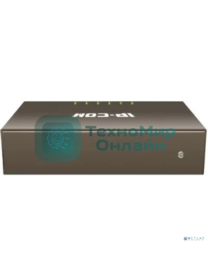 Коммутатор неуправляемый IP-COM F1005 5 портов, 5x100 Мбит/с, настольный