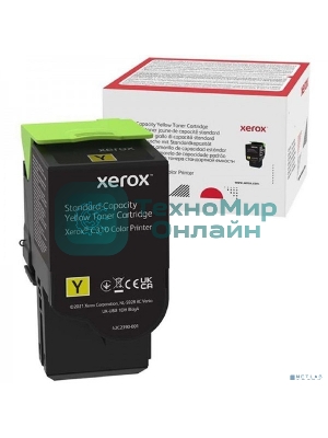 Картридж лазерный Xerox C310 желтый 2K (006R04363)