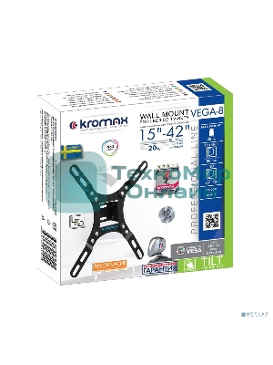 Кронштейн для телевизора Kromax VEGA-8 черный 15