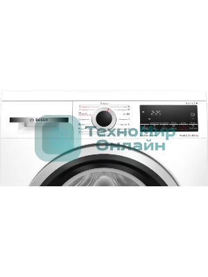 Стирально-сушильная машина Bosch WDS28460ME белый, загрузка фронтальная 8 кг, 1400 об/мин., класс: А