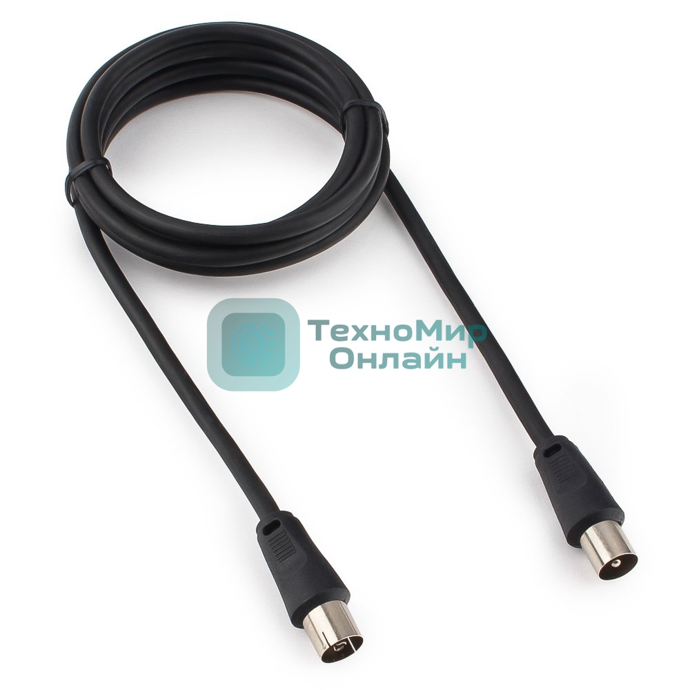 Кабель телевизионный Cablexpert Coaxial M/F, 1.8м