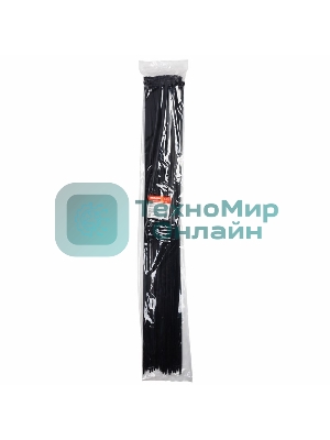 Хомут-стяжка кабельная нейлоновая Rexant 1020x9,0 мм, черная, упаковка 100 шт.