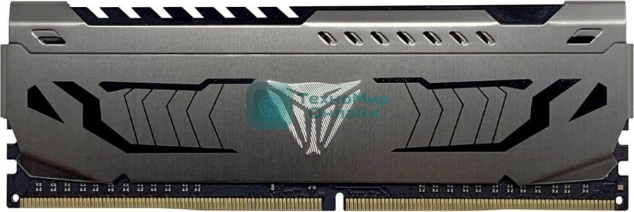 Оперативная память Patriot Viper Steel, DDR4, 32GB (1x32 GB), 3200 MHz, CL16, DIMM, радиатор, черный