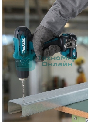 Дрель-шуруповерт аккумуляторная Makita DF333DWAE Аккумуляторная, Кейс