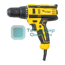 Дрель ударная электрическая Kolner KED 300V 300 Вт, 0- 800 об/мин, быстрозажимной двухмуфтовый патрон 0,8-10 мм, максимальный крутящий момент 14Нм, число ступеней крутящего момента 20+1