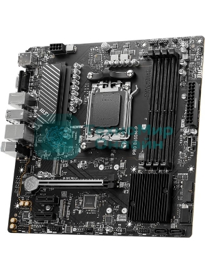 Материнская плата MSI PRO B650M-P, AM5, AMD B650, 4xDDR5, 4xSATA, 2xM.2, 1xPCI-E 4.0 x16, 2xPCI-E 4.0 x1, 1xHDMI, 1xDP, 1xVGA, 1x2.5Gb LAN, 2xUSB 3.2 Gen 1, 2xUSB 3.2 Gen 2, 3x3.5 мм, 7.1, Micro-ATX