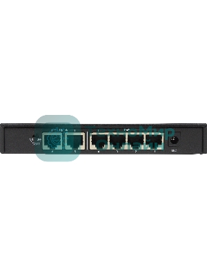 Коммутатор неуправляемый PoE ORIGO OS1206P/60W/A1A 4x100Base-TX PoE+, 2x100Base-TX, PoE-бюджет 60 Вт, корпус металл