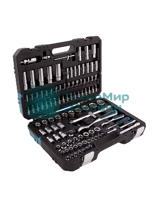 Набор инструментов Gross 109 предметов, 120 зубьев, CrV 1/4, 1/2