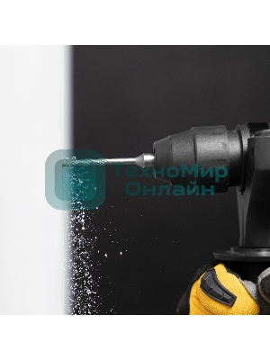 Бур по бетону, двойная спираль, Cobalt W-tip, 5x110 мм, SDS PLUS Denzel