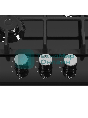 Газовая варочная панель HOMSair HGE433TGCBK