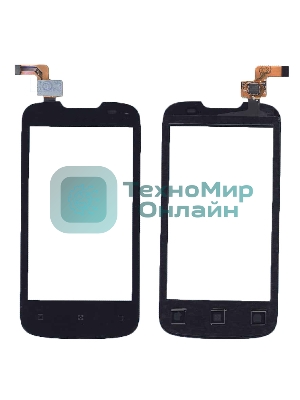Сенсорное стекло (тачскрин) для Lenovo A690, черное