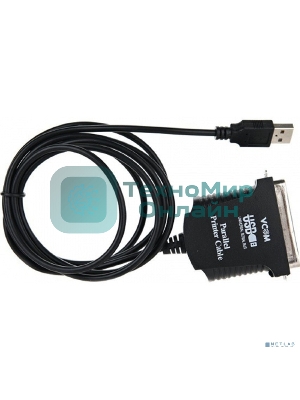 Кабель AM/LPT 1.8м VCOM адаптер USB -> LPT (прямое подключение к LPT порту принтера), VUS7052