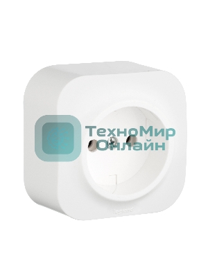 Розетка Legrand 782210 без заземления без шторок (Белая)