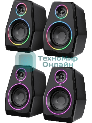 Акустическая система Defender 2.0 Solar 10 10Вт, BT/Light питание от USB