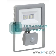 Прожектор IEK LPDO702-30-K03 СДО 07-30Д светодиодный серый с ДД IP44 IEK