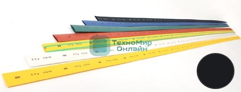 Трубка термоусадочная ТТУ 1.5/0.75 черный 1м IEK UDRS-D15-1-K02