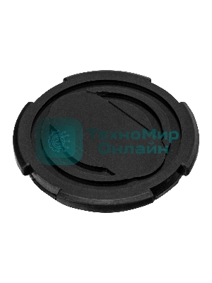 Резиновая опора для подкатного домкрата Matrix универсальная, D=100 мм, d=90, H=12 мм