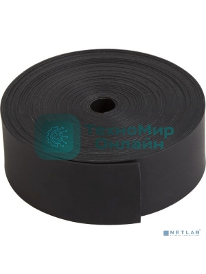 Лента термоус. Rexant ТЛ-0.8 25мм 5м с клеевым слоем черный