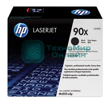 Картридж лазерный двойная упаковка HP CE390XD черный LJ M4555/h/f/fskm mfp Enterprise M602n/M602dn/M602x/M603n/M603dn/M603xh (2х24000 стр)