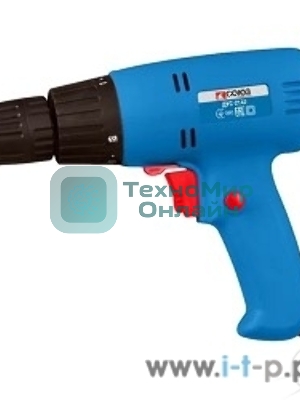 Дрель-шуруповерт аккумуляторная безударная СОЮЗ ДУС-2142 450Вт, 0-750 об/мин, 14.5Нм, рег.кр.мом. ДУС-2142