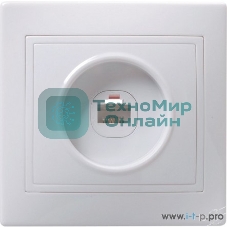 Розетка IEK EKK10-K01-DM РК10-КБ 1местн. комп. КВАРТА (белый)