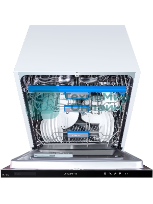 Встраиваемая посудомоечная машина Maunfeld MLP-12IM, черный, 59.8 см, 14 компл., 44 дБ, класс A++