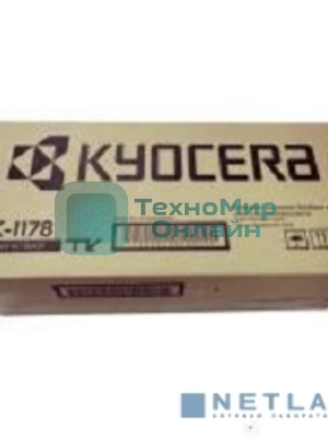 Картридж лазерный Kyocera TK-1178 (1T02S50AX0) черный для M2040dn (Азия) (7200 стр.)