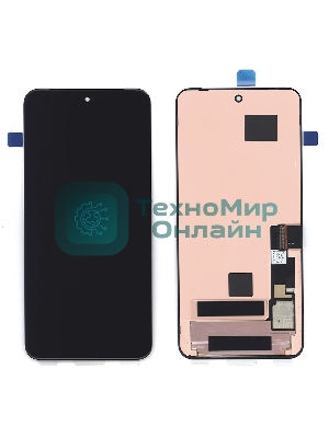 Дисплей (модуль) для Google Pixel 8 в сборе с тачскрином черный orig