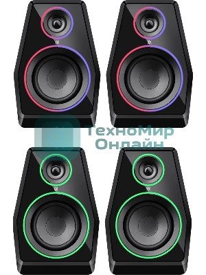 Акустическая система Defender 2.0 Solar 10 10Вт, BT/Light питание от USB