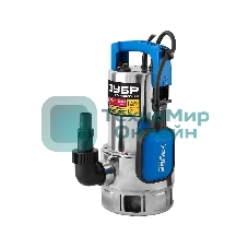 Насос ЗУБР НПГ-Т3-1100-С профессионал т3 погружной дренажный для грязн воды d частиц до 35мм 1100В