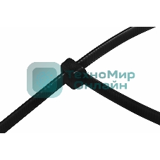 Хомут-стяжка кабельная нейлоновая Rexant 500 x7,6 мм, черная, упаковка 100 шт.