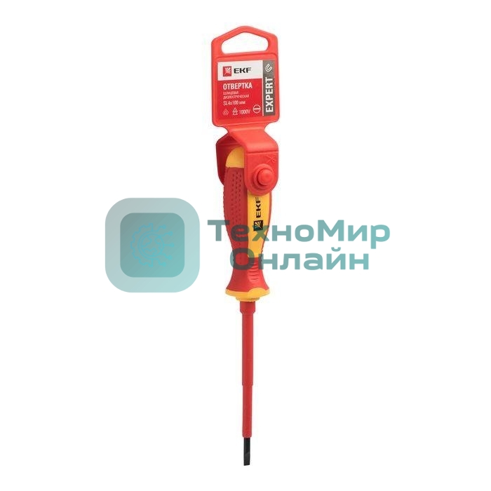 Отвертка SL4х100мм Expert 1000В PROхima EKF sl-4-100-exp-in