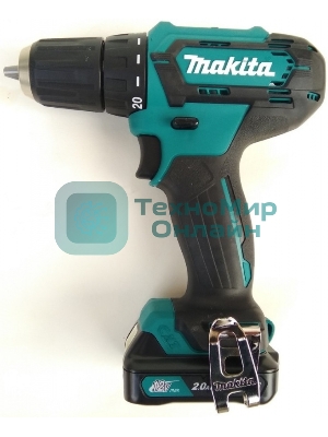 Дрель-шуруповерт аккумуляторная Makita DF333DWAE Аккумуляторная, Кейс