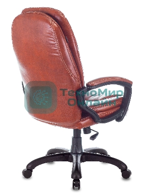 Кресло Бюрократ CH-868N Boroko-37 коричневый, экокожа