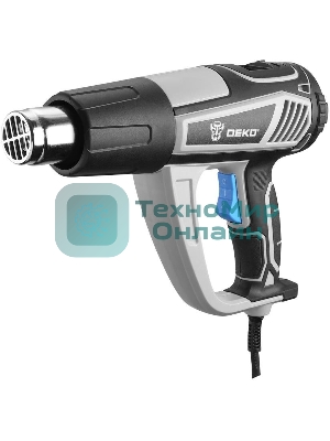 Фен технический Deko HG2500 PRO 2500Вт темп.350/600С